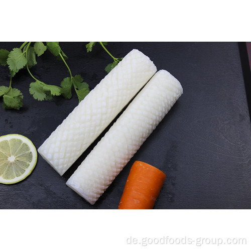 Tintenfisch -Roll -Tintenfisch -Portion